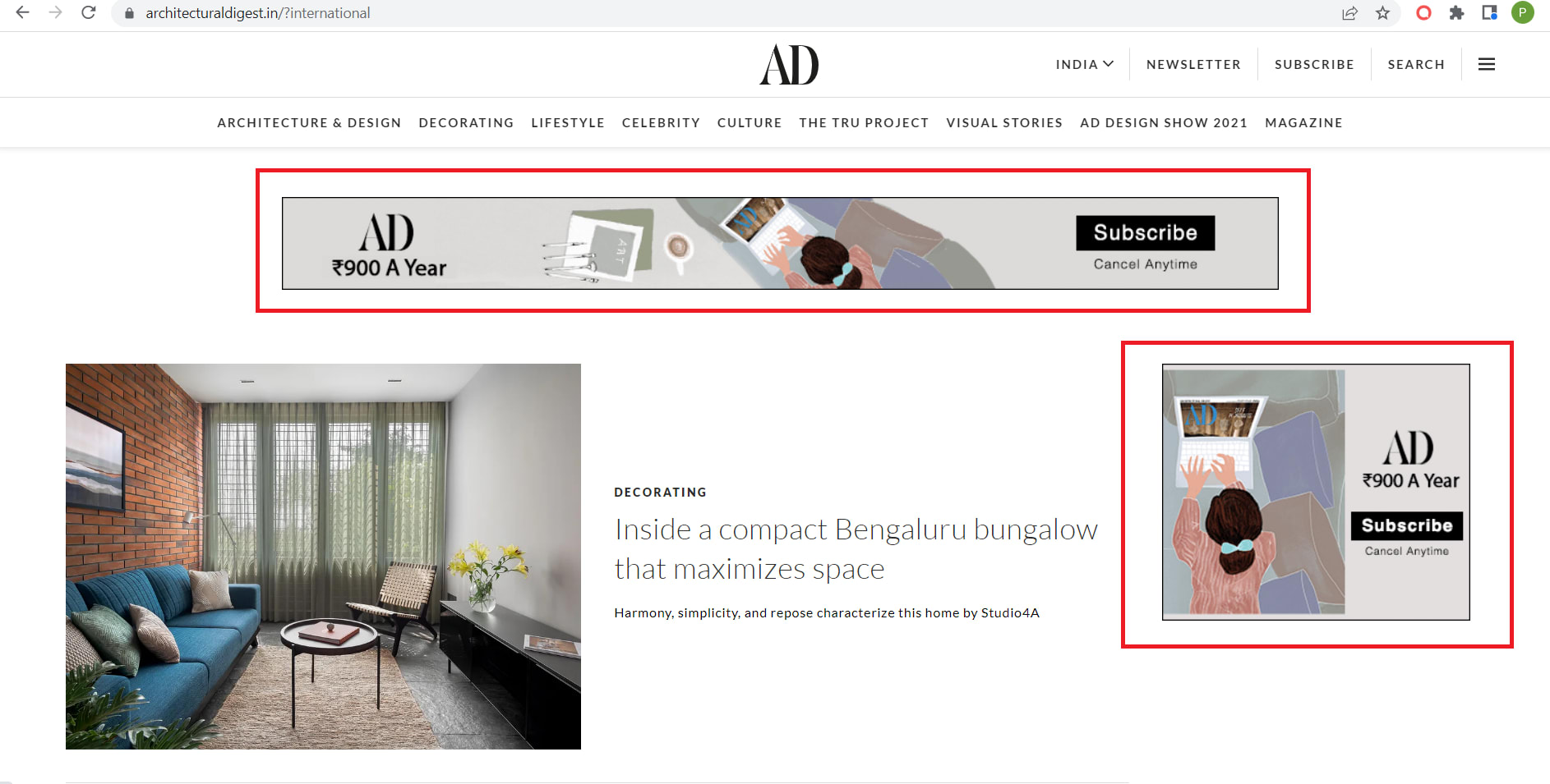 Architectural Digest Advertising Rates Architectural Digest Ads